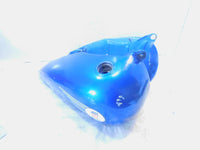 2001 Titan Phoenix ZRM ZSX Softail EVO Blue Left & Right Fuel Gas Petrol Tanks - C3 Cycle