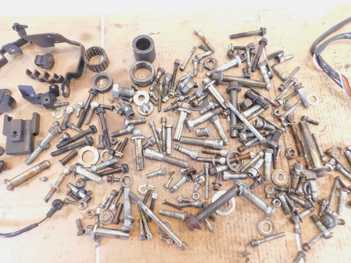 2007 07 Harley Davidson Sportster 1200 Low Nuts Bolts & Brackets Parts Box Lot