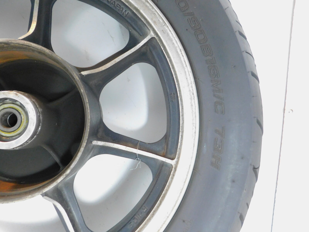 Kawasaki LTD Belt KZ440 KZ440D Rear Spoked Wheel Rim & Tire 16" x 2.5" - C3 Cycle