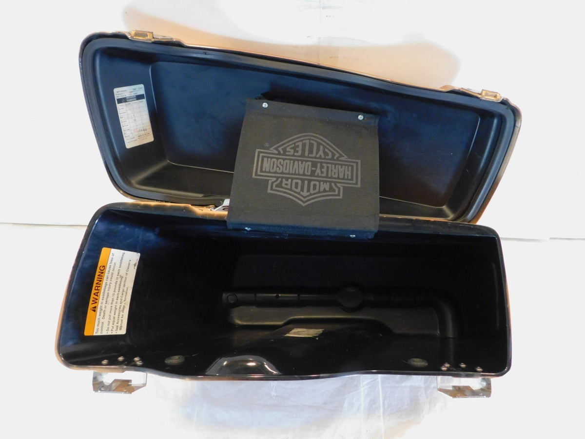 Harley Davidson Road Street Electra Glide Copper Right Luggage Bag Saddlebag - C3 Cycle