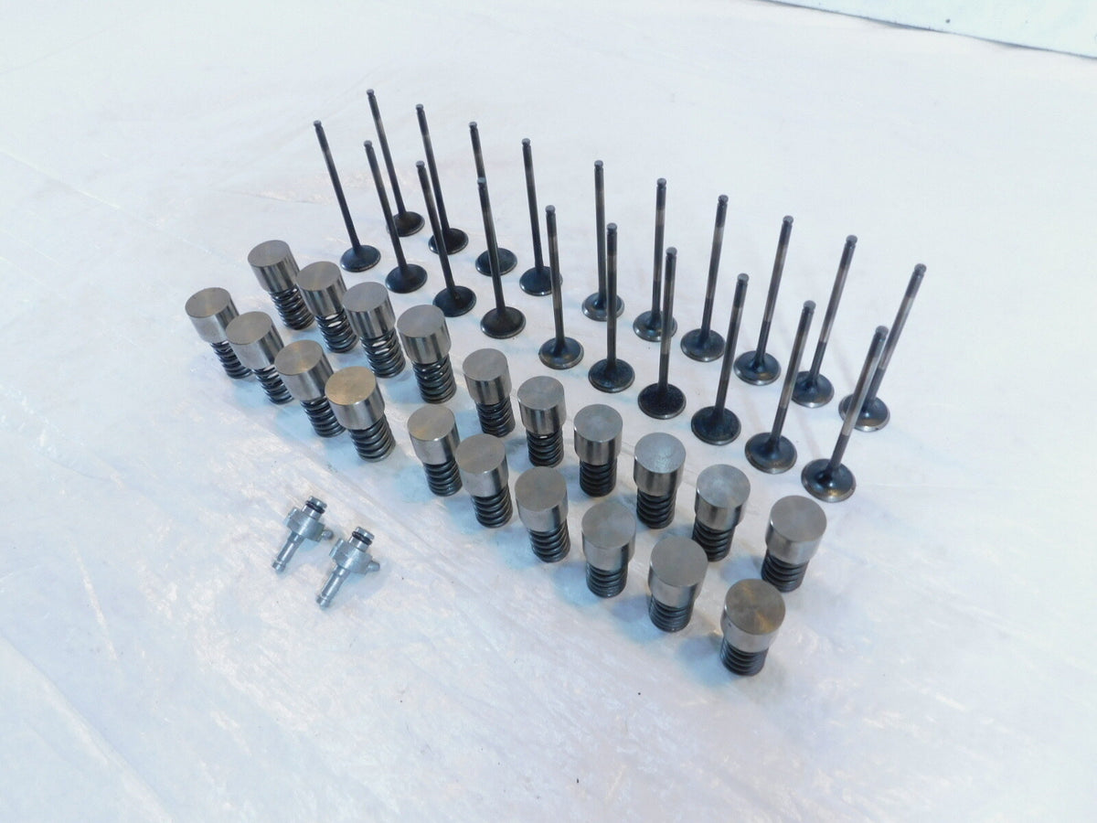 Yamaha FZR1000 Engine Motor Cylinder Head Intake & Exhaust Valves & Springs - C3 Cycle