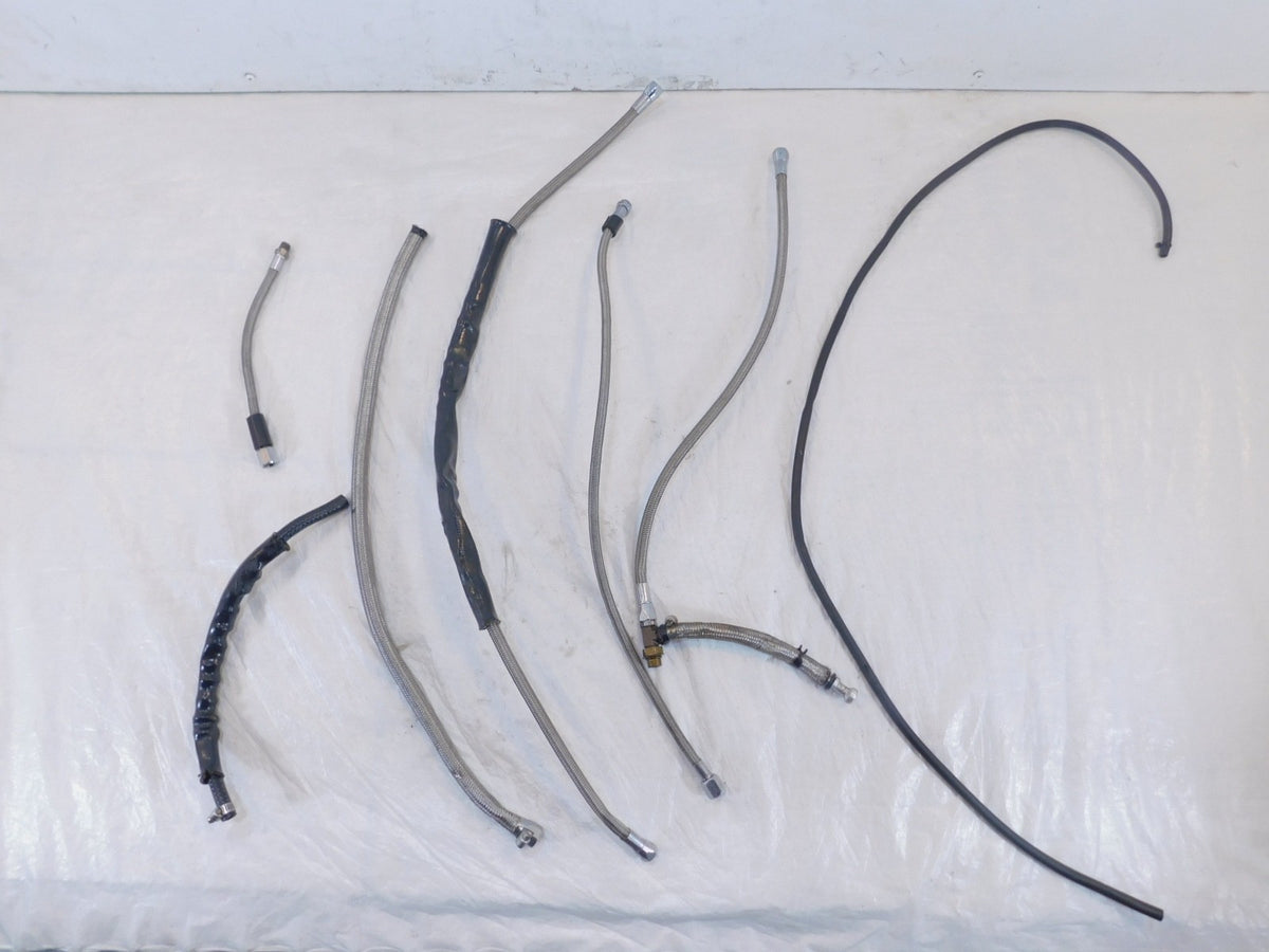 1997 97 Buell S3 Thunderbolt Oil Air Fluid Line Pipe Hose Parts Box Lot - C3 Cycle