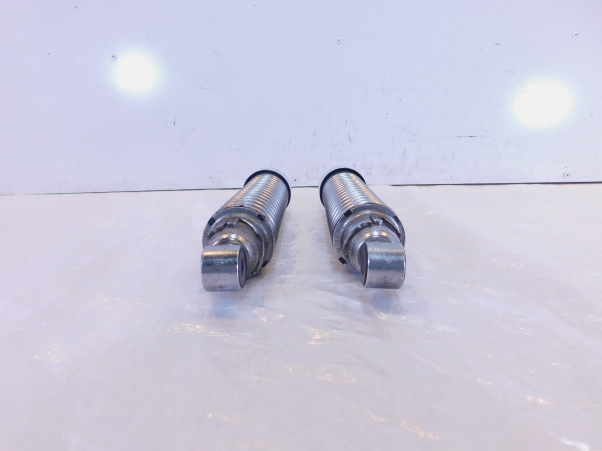 Harley Davidson Sportster 883 & 1200 Chrome Left & Right Rear Shock Absorbers - C3 Cycle