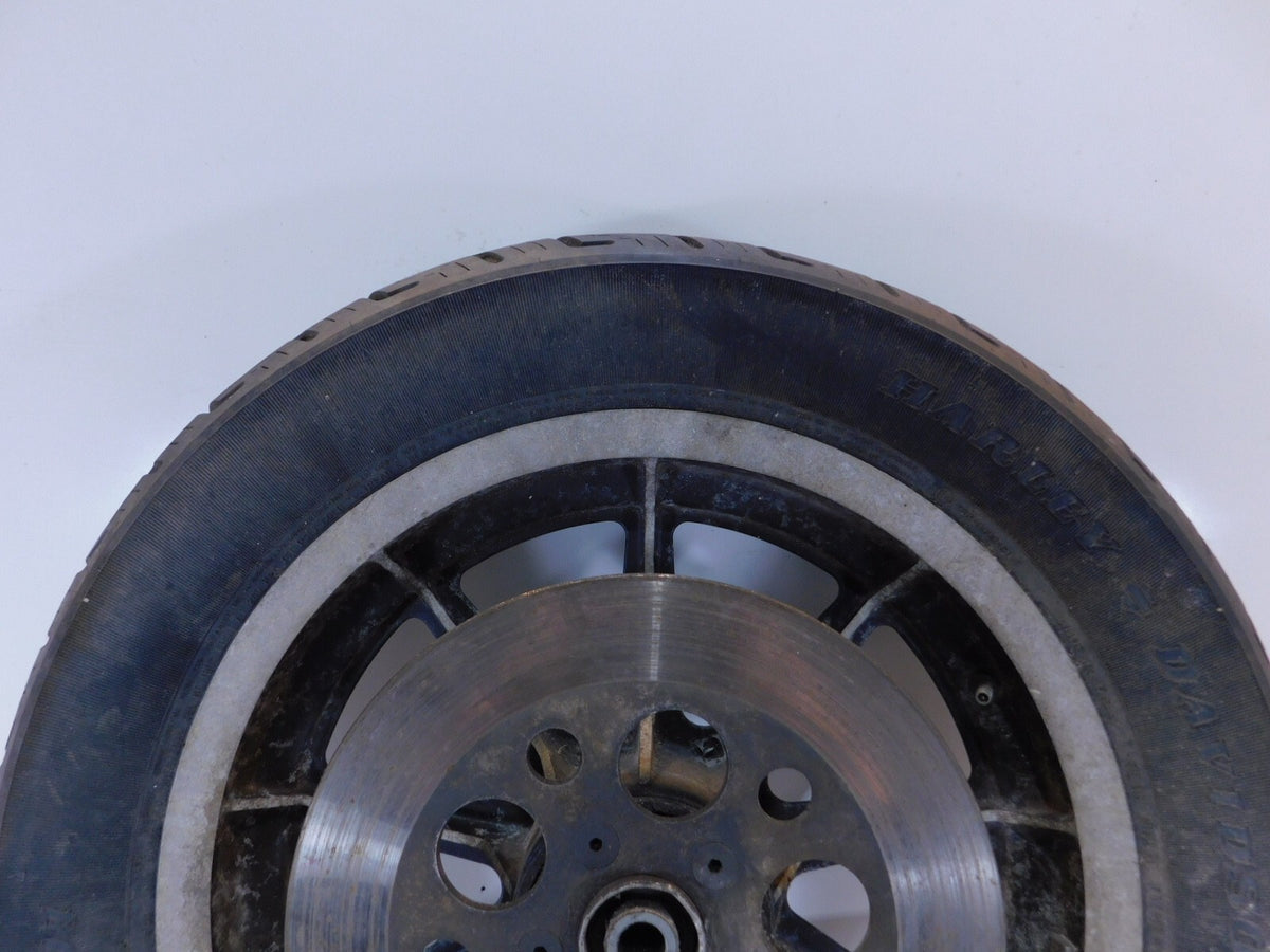 Harley Davidson Dyna Softail & Sportster 883 & 1200 Cast Rear Rim Wheel w/ Tire - C3 Cycle