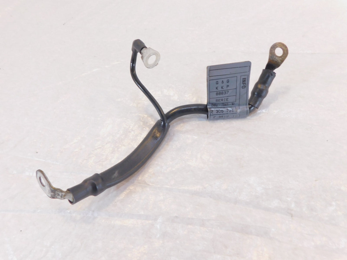 1997-05 BMW K1200GT K1200RS Battery Ground Negative Minus Earth Wire Lead Cable - C3 Cycle
