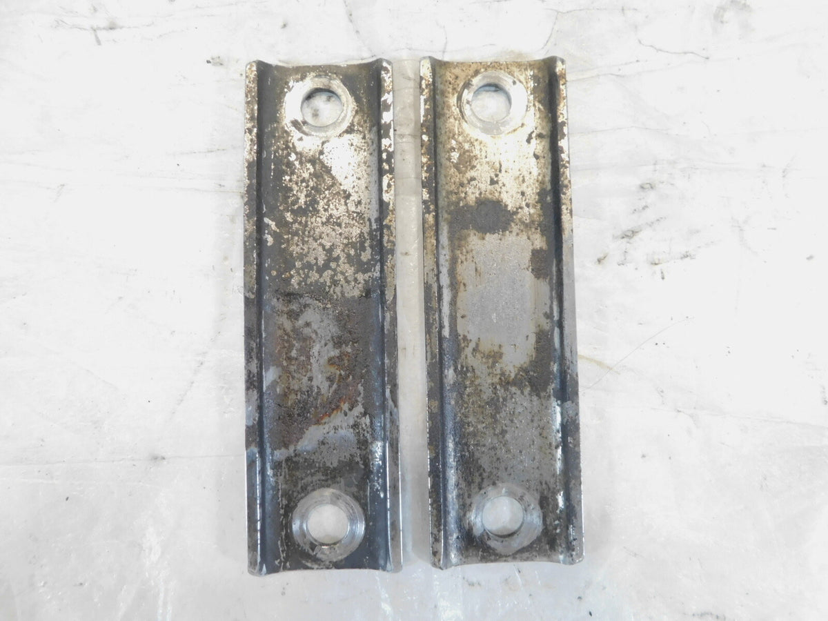 Pair Harley Davidson Touring Road King Electra Glide Muffler Mount Bracket Tabs