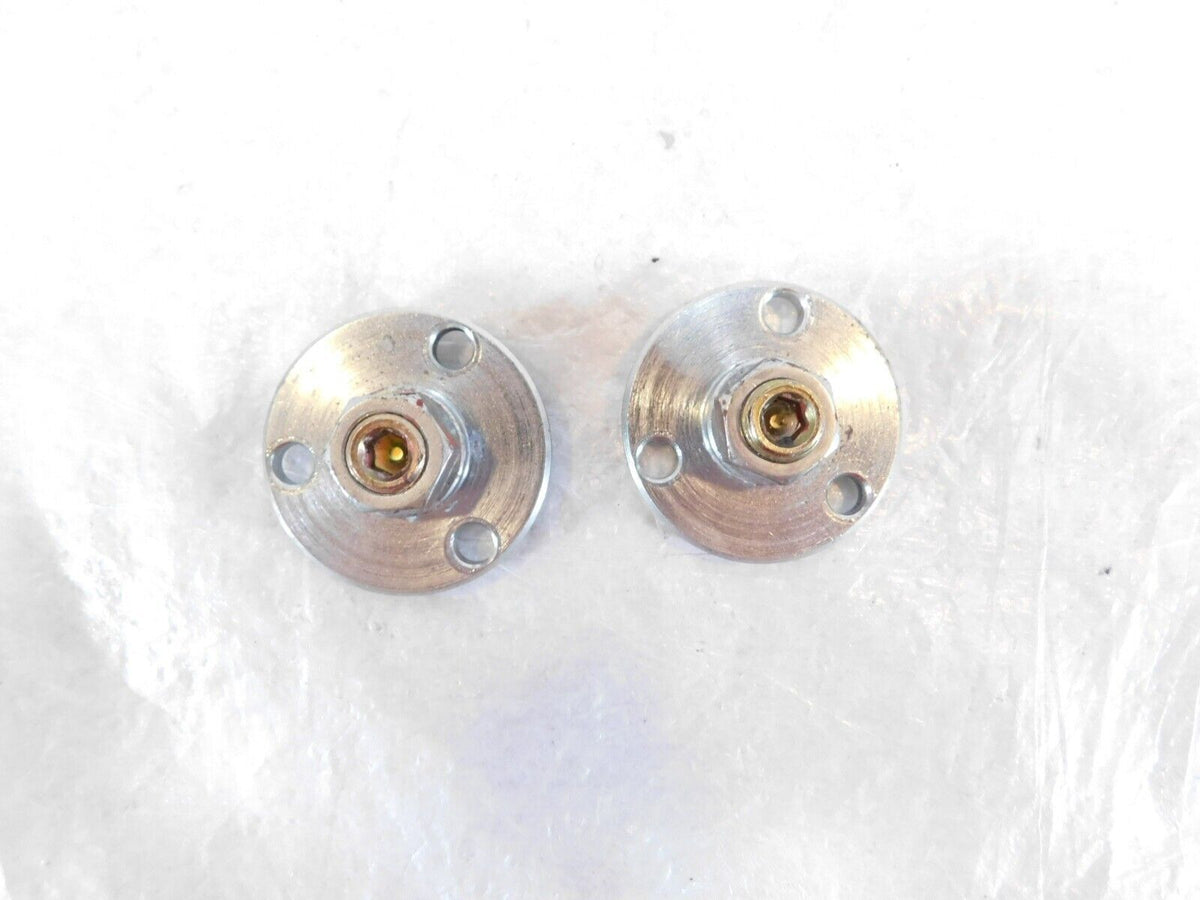 86-06 Kawasaki VN750 Vulcan 750 Left/Right Rear Swingarm Pivot Boss Cover Caps - C3 Cycle