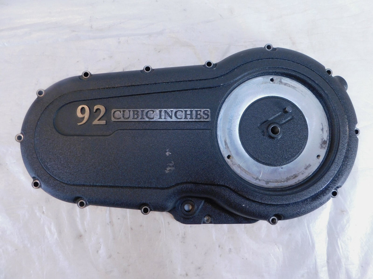 Victory Deluxe & Standard V92 Cruiser Black Engine Motor Left Side Primary Cover - C3 Cycle