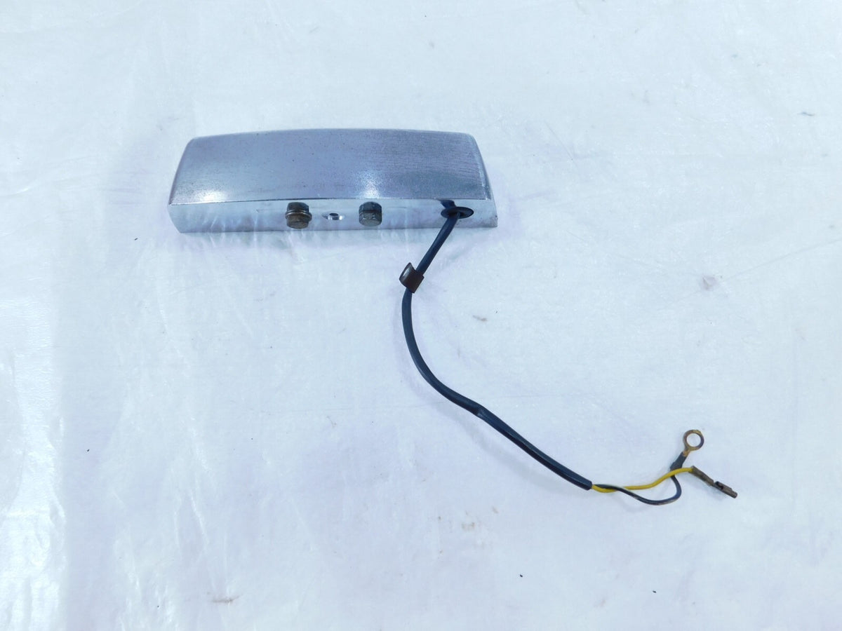 1976 76 Moto Guzzi Convert I V1000 Rear Fender License Plate Tag Light Lamp - C3 Cycle