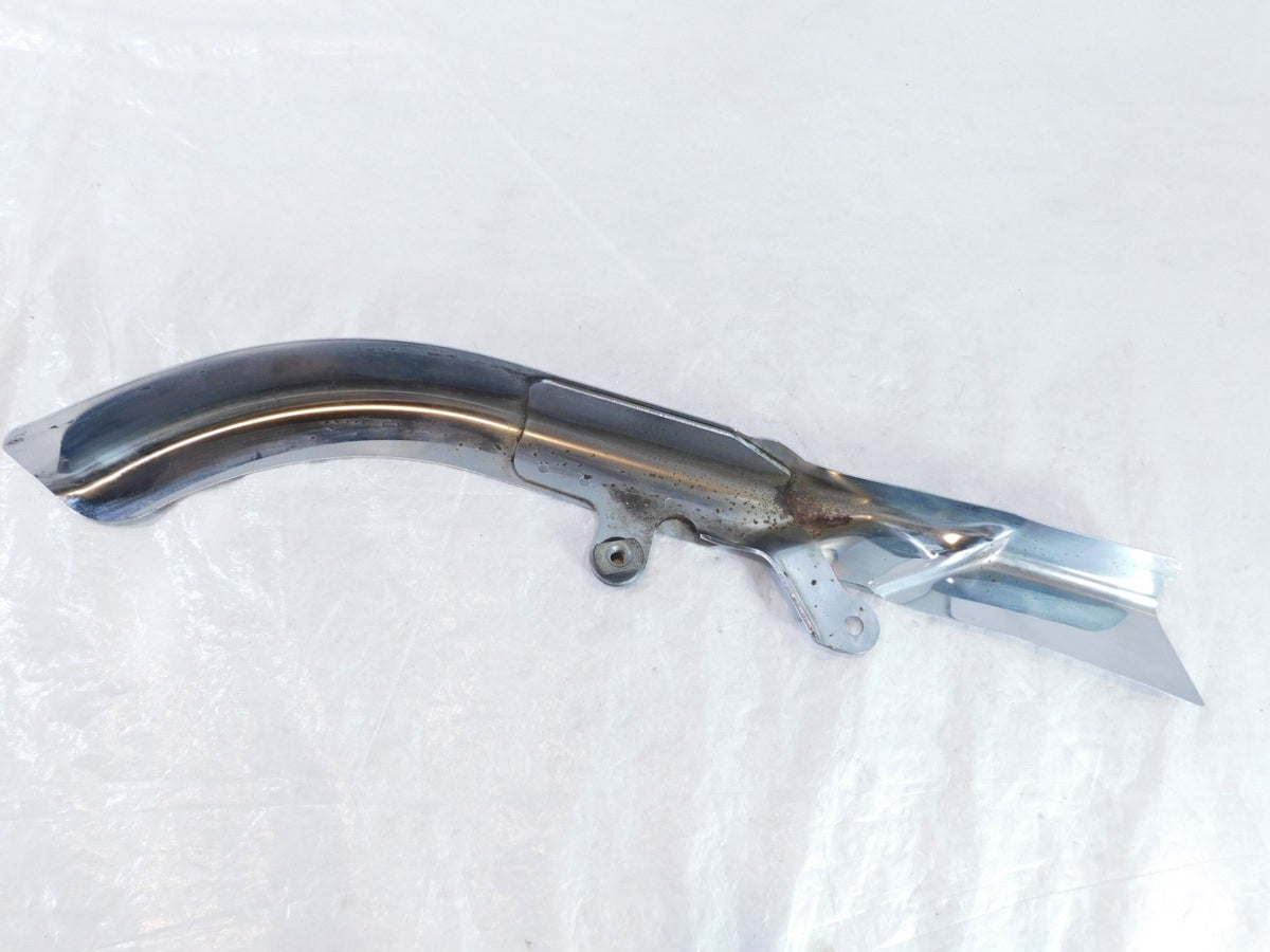 2007 07 Harley Davidson Softail Custom FXSTC Chrome Upper Belt Guard Cover - C3 Cycle