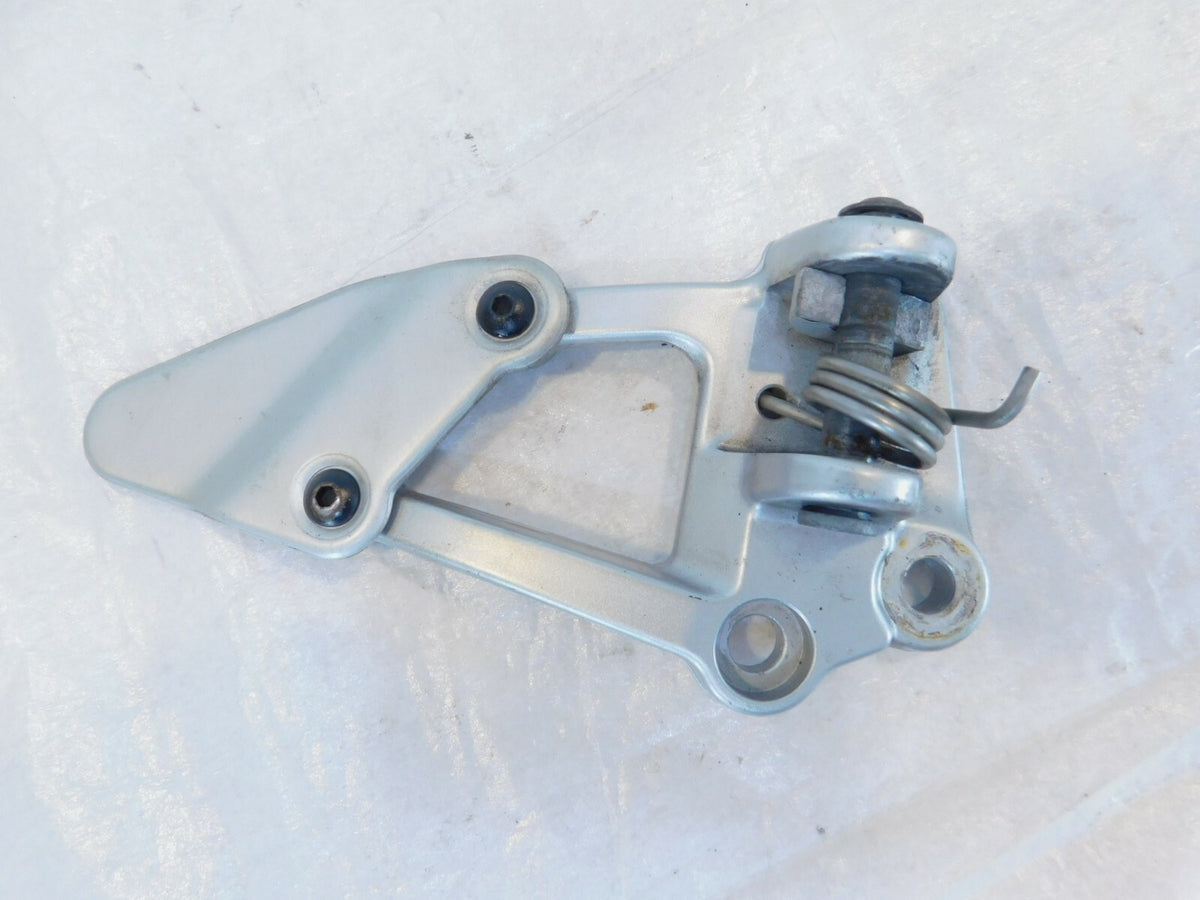 1998-2004 BMW R1100S R1100 S Silver Left Front Footrest Foot Peg Bracket Mount - C3 Cycle