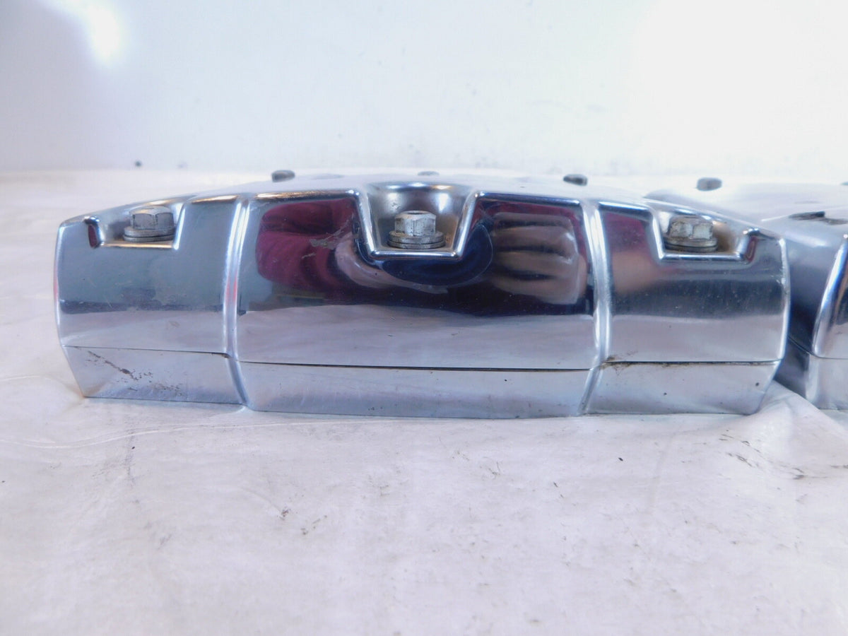 Harley Davidson Touring Dyna & Softail Chrome Cylinder Head Rocker Boxes - C3 Cycle