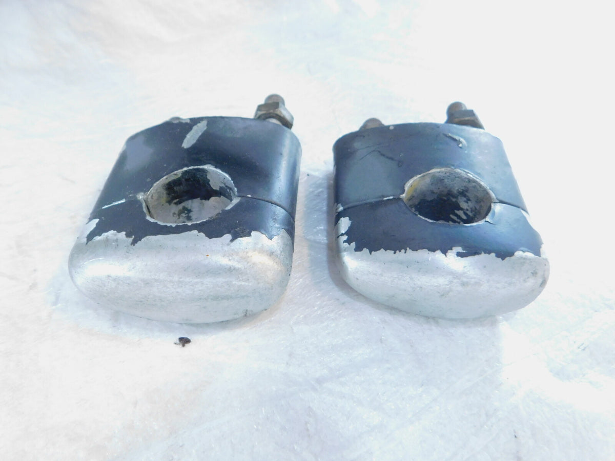 BMW Airhead R100 R60 R75 R80 R90 /6 R100S Handlebar Riser Clamp Mount Brackets - C3 Cycle