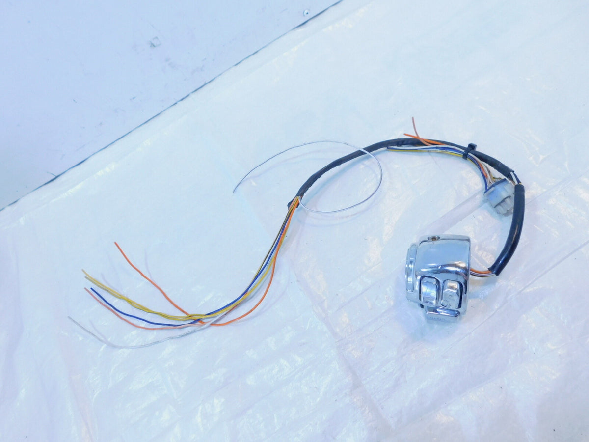 2001 Titan Phoenix ZRM ZSX EVO Chrome Left Turn Signal Horn & Headlight Switches - C3 Cycle