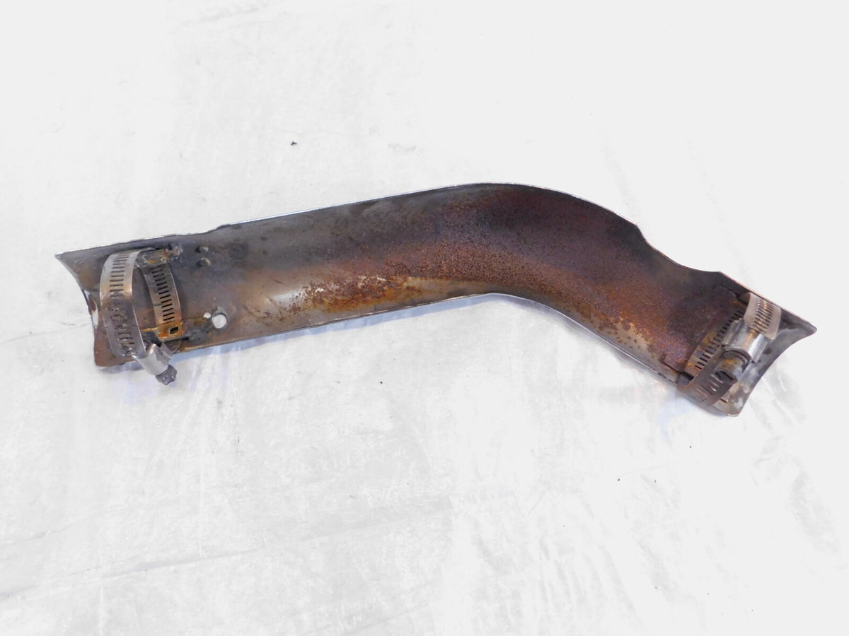 80-85 Harley Davidson XLH Ironhead Sportster 1000 Rear Exhaust Pipe Cover Shield - C3 Cycle