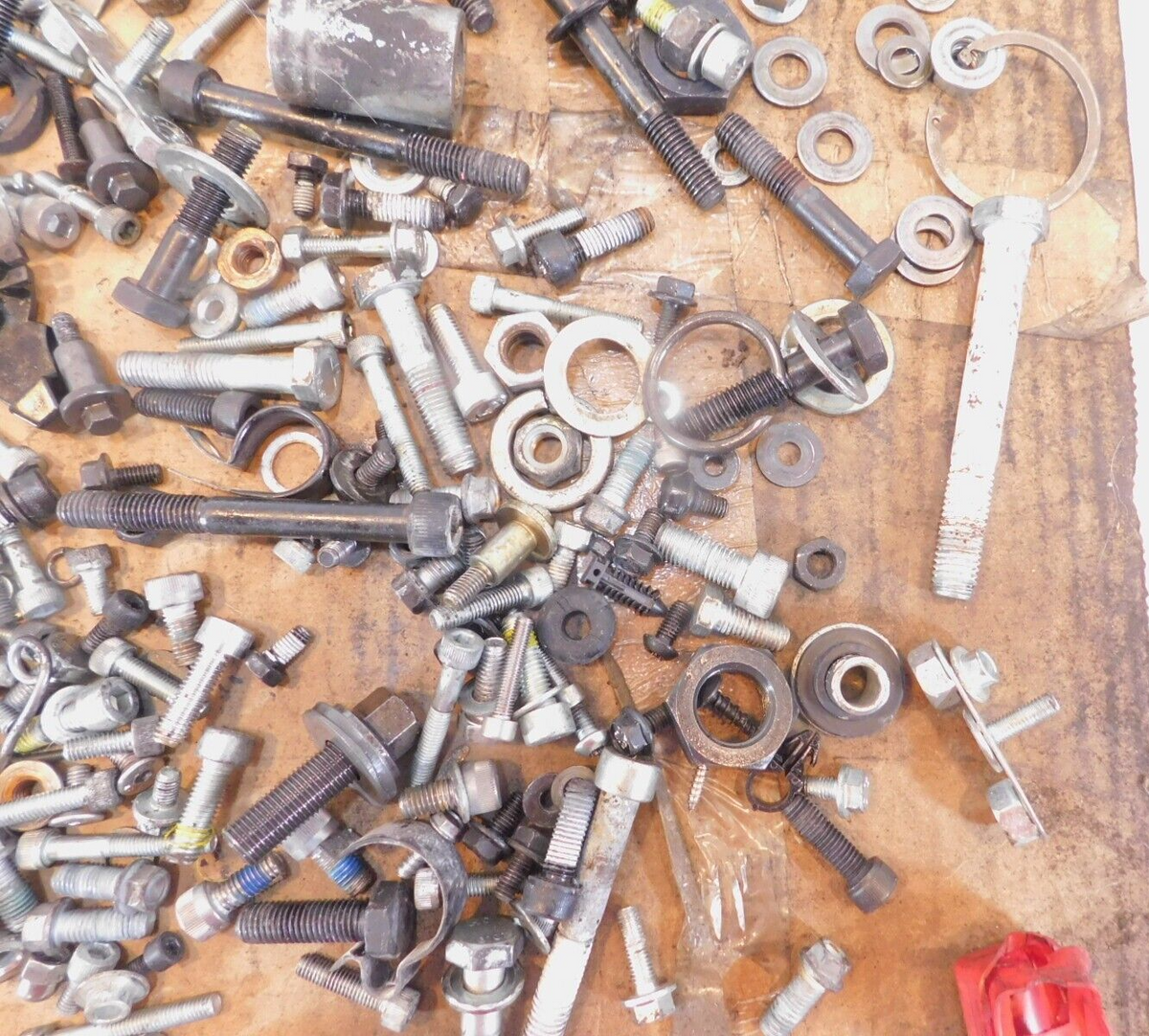 2005 05 Victory Vegas Misc Hardware Nuts Bolts Brackets Washers Parts Box Lot - C3 Cycle