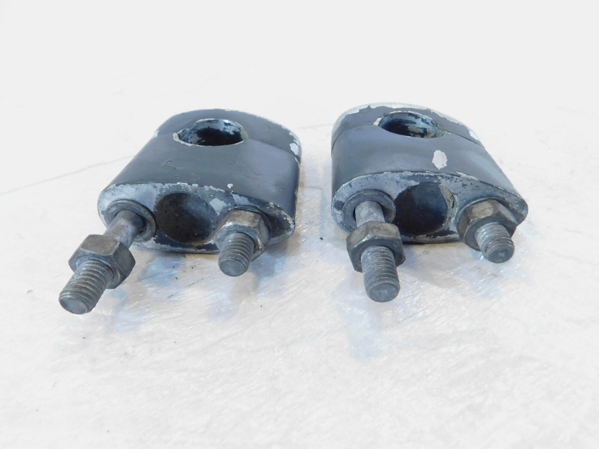 BMW Airhead R100 R60 R75 R80 R90 /6 R100S Handlebar Riser Clamp Mount Brackets - C3 Cycle