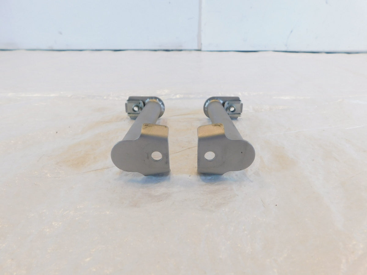 Pair BMW R1250RT R1200RT K52 Silver Radio Transceiver Box Center Holder Brackets - C3 Cycle