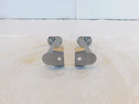 Pair BMW R1250RT R1200RT K52 Silver Radio Transceiver Box Center Holder Brackets - C3 Cycle