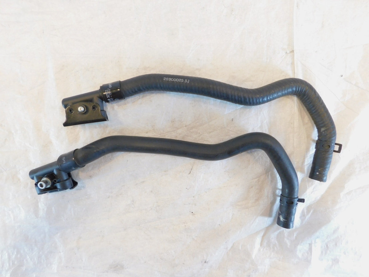 2 Harley Davidson Tri & Electra Glide Engine Coolant Radiator Hose Pipe Lines - C3 Cycle