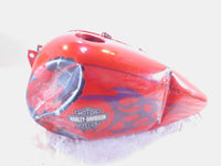 2002 Harley Davidson Dyna FXDWG Wide Glide Red Fuel Gas Petrol Tank - Dented - C3 Cycle
