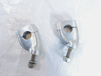 2002 MZ Skorpion Tour MZ660 660 Left/Right Handlebar Riser Mount Bracket Clamps