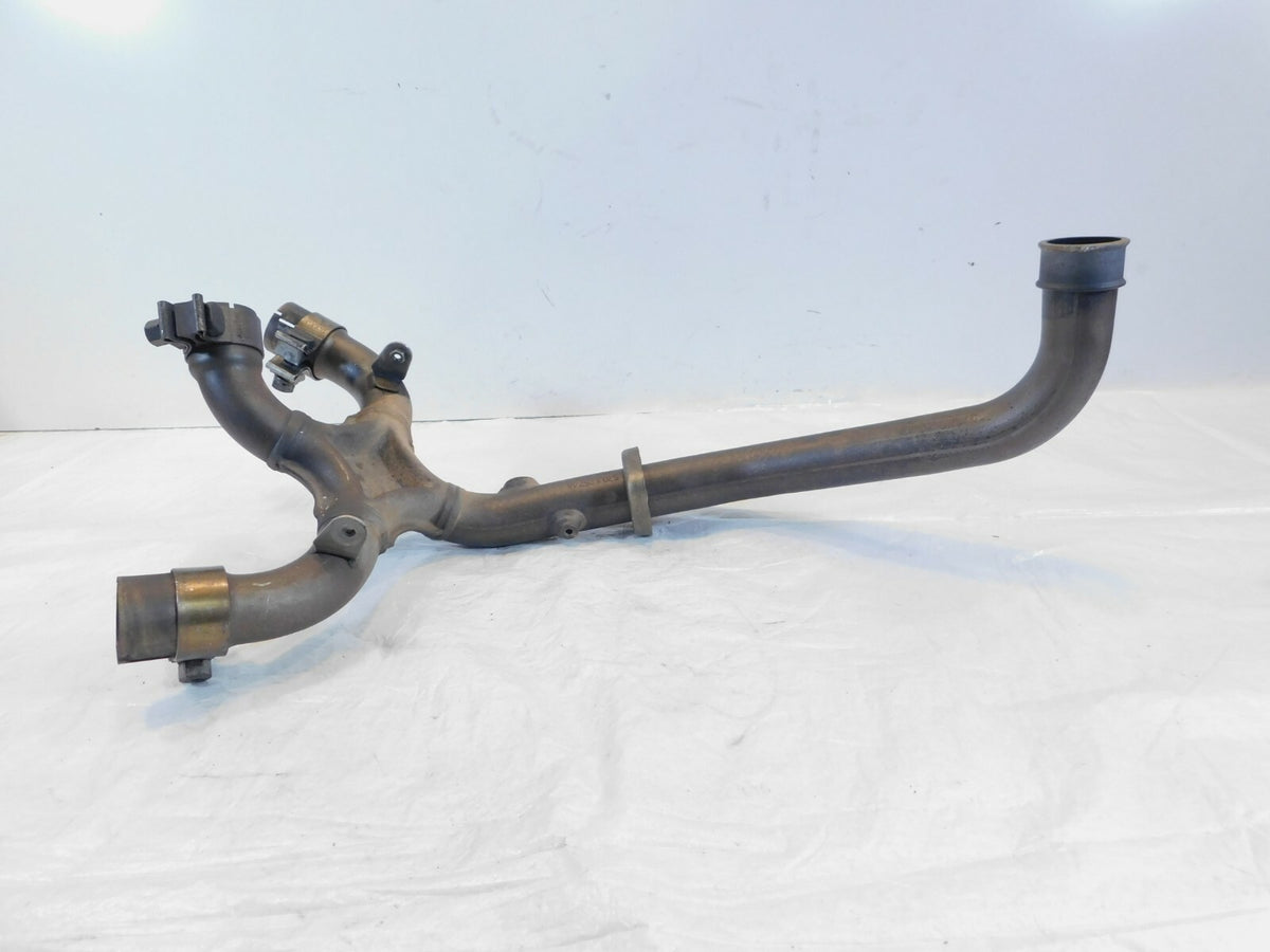 Ducati Monster 695 M695 Horizontal Exhaust Manifold Header Pipes - No Dents - C3 Cycle
