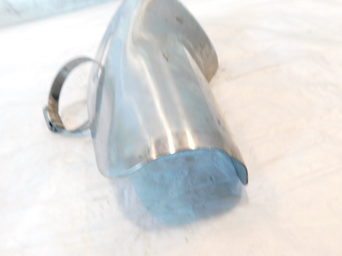 08-17 Suzuki Hayabusa Busa GSX1300 Right Exhaust Pipe Muffler Heat Shield Cover - C3 Cycle