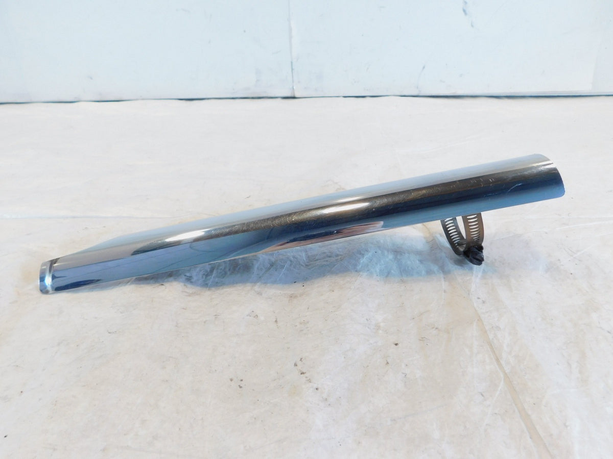 Harley Touring Electra Glide & Road King Bottom Exhaust Pipe Heat Shield Cover - C3 Cycle