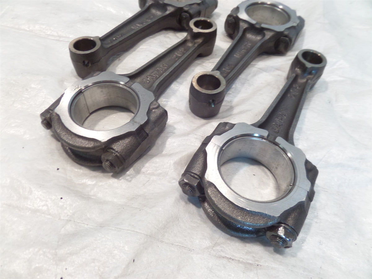 1977 Kawasaki KZ650 C1 Custom Set Engine Crank Crankshaft Piston Connecting Rods - C3 Cycle
