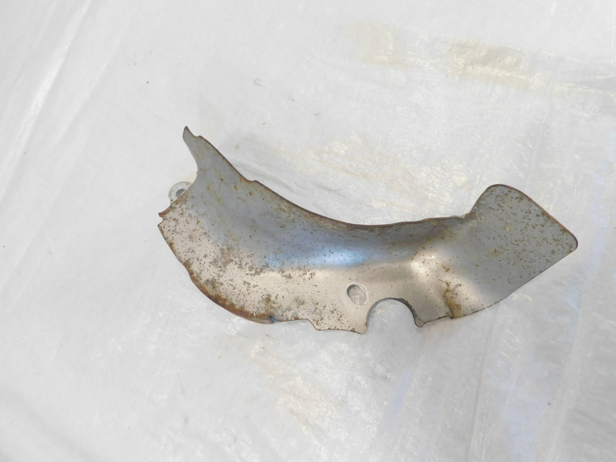 90-98 Honda PC800 Pacific Coast 800 Right Rear Exhaust Header Pipe Shield Cover - C3 Cycle