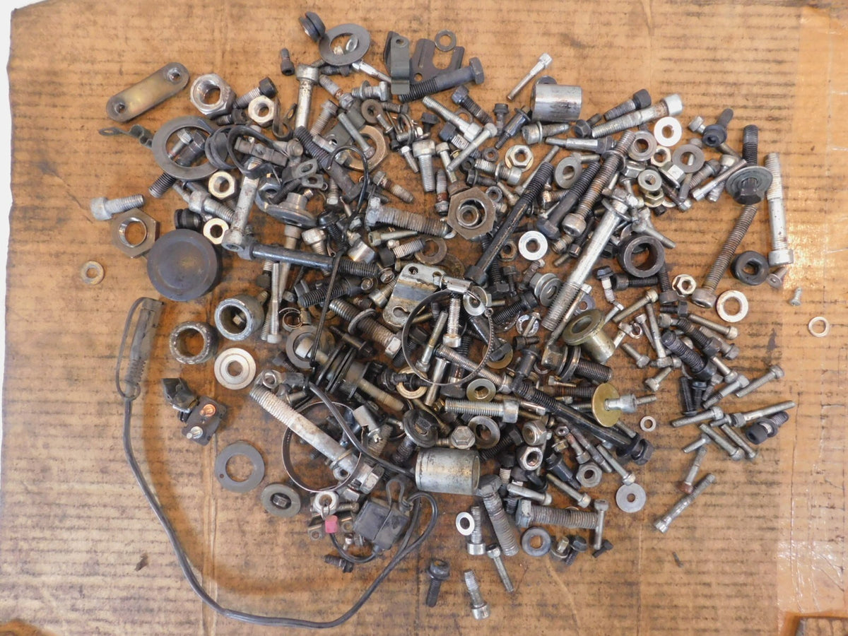 2013 13 Victory Boardwalk  Engine & Motor Nuts Bolts & Brackets Parts Box Lot - C3 Cycle