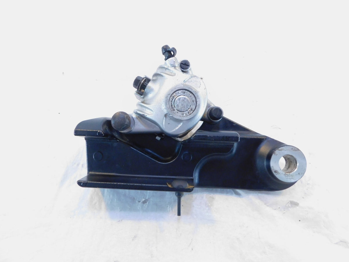 2004 04 Harley Davidson Sportster 883 1200 Rear Wheel Brake Disc Caliper Bracket