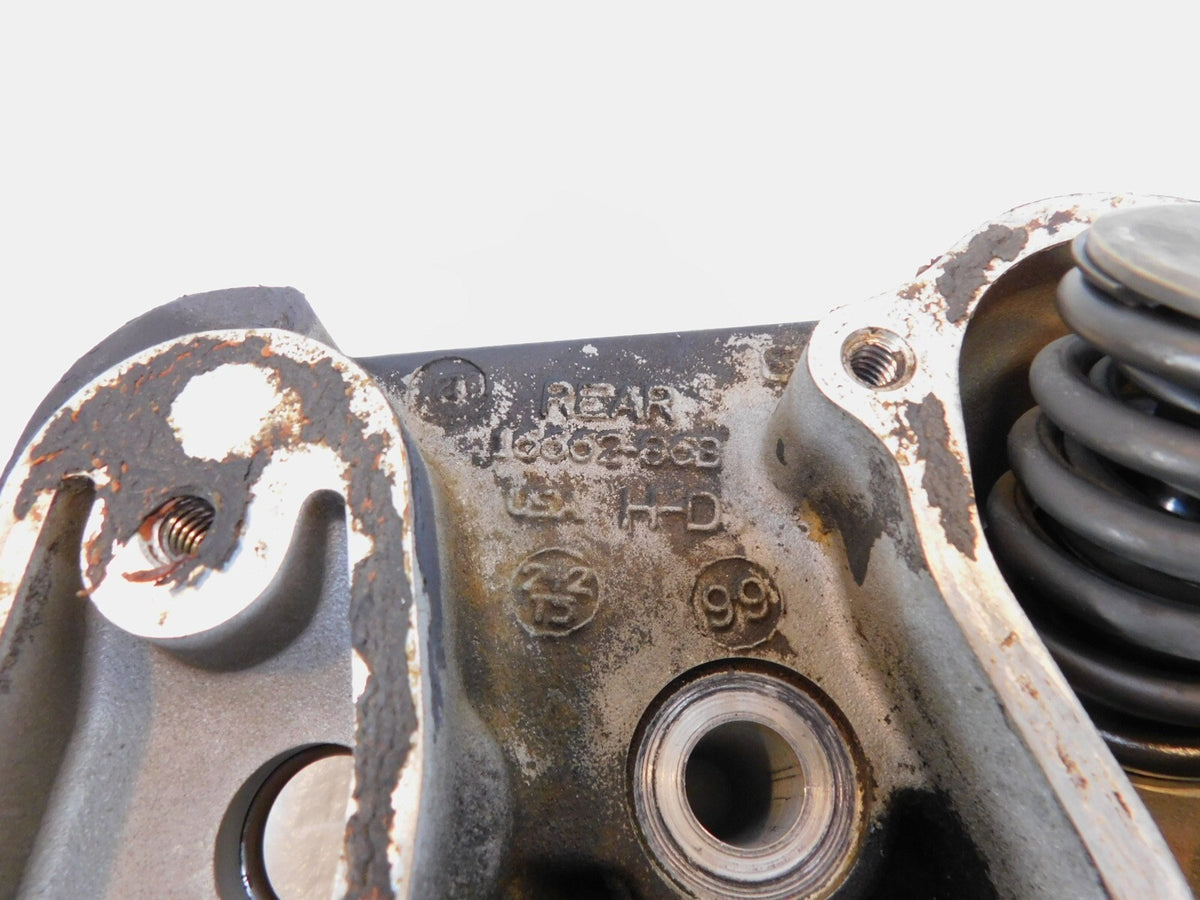 Harley Davidson Sportster 883 Engine Motor Cylinder Heads Springs & Valves - C3 Cycle