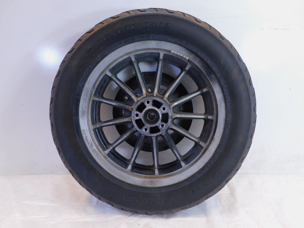 1996-1999 Harley Dyna Sportster 883 1200 Cast 13 Spoke Rear Wheel Rim & Tire - C3 Cycle
