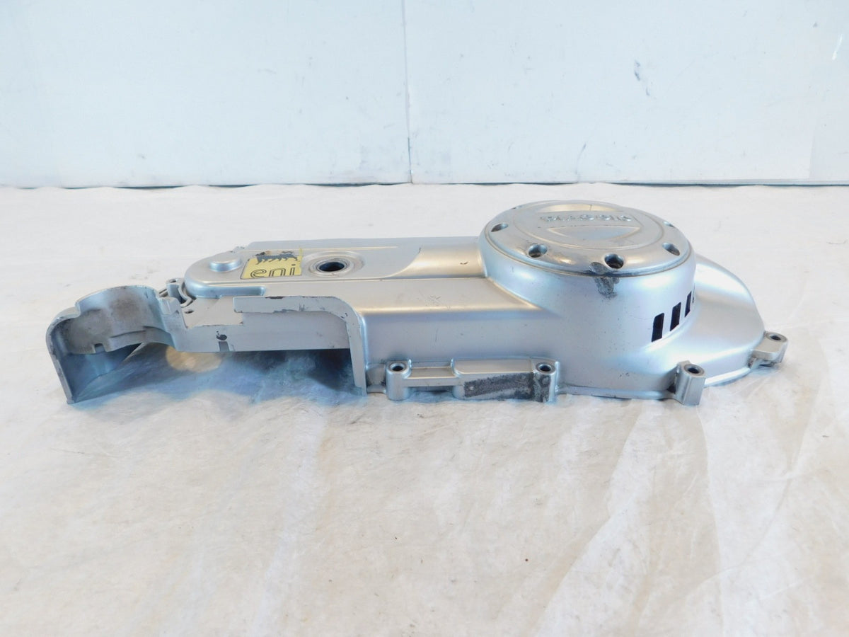 09-13 Piaggio Vespa LX S 50 Engine Motor Crankcase Transmission Primary Cover - C3 Cycle