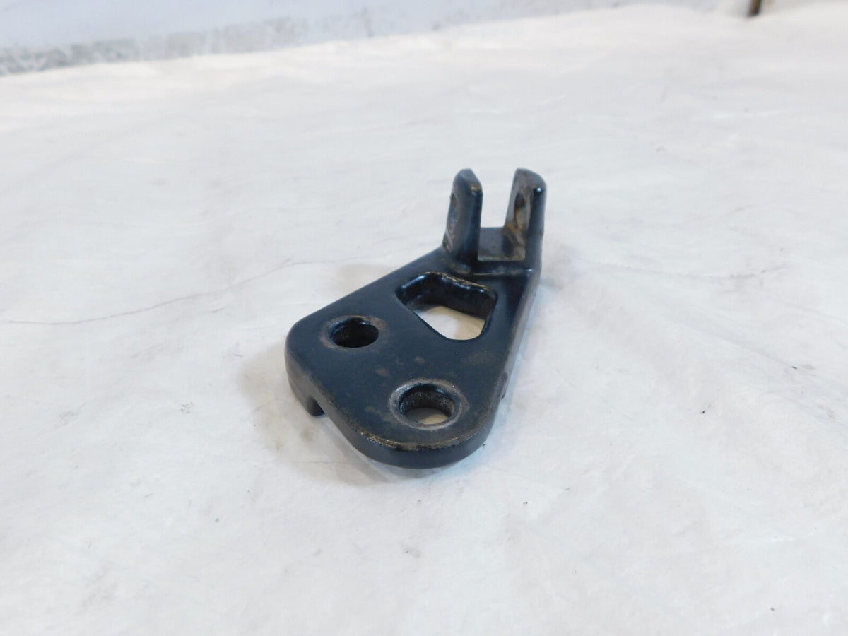 Harley Dyna Super Glide & Low Rider Black Left Passenger Footpeg Mount Bracket - C3 Cycle