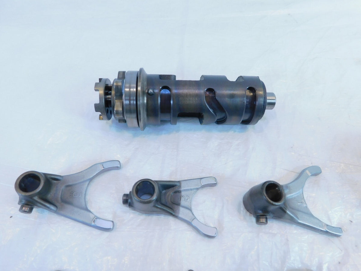 1986-1999 Yamaha Virago 1100 XV1100 Transmission Gears & Shift Drum w/ Forks - C3 Cycle
