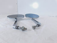 Harley Dyna Sportster Softail FXR Sportster Front Chrome Rear View Mirror - Set - C3 Cycle