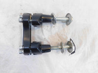 Harley Davidson Sportster 883 Black 100th Anniversary Handlebar Bar Riser Clamps - C3 Cycle