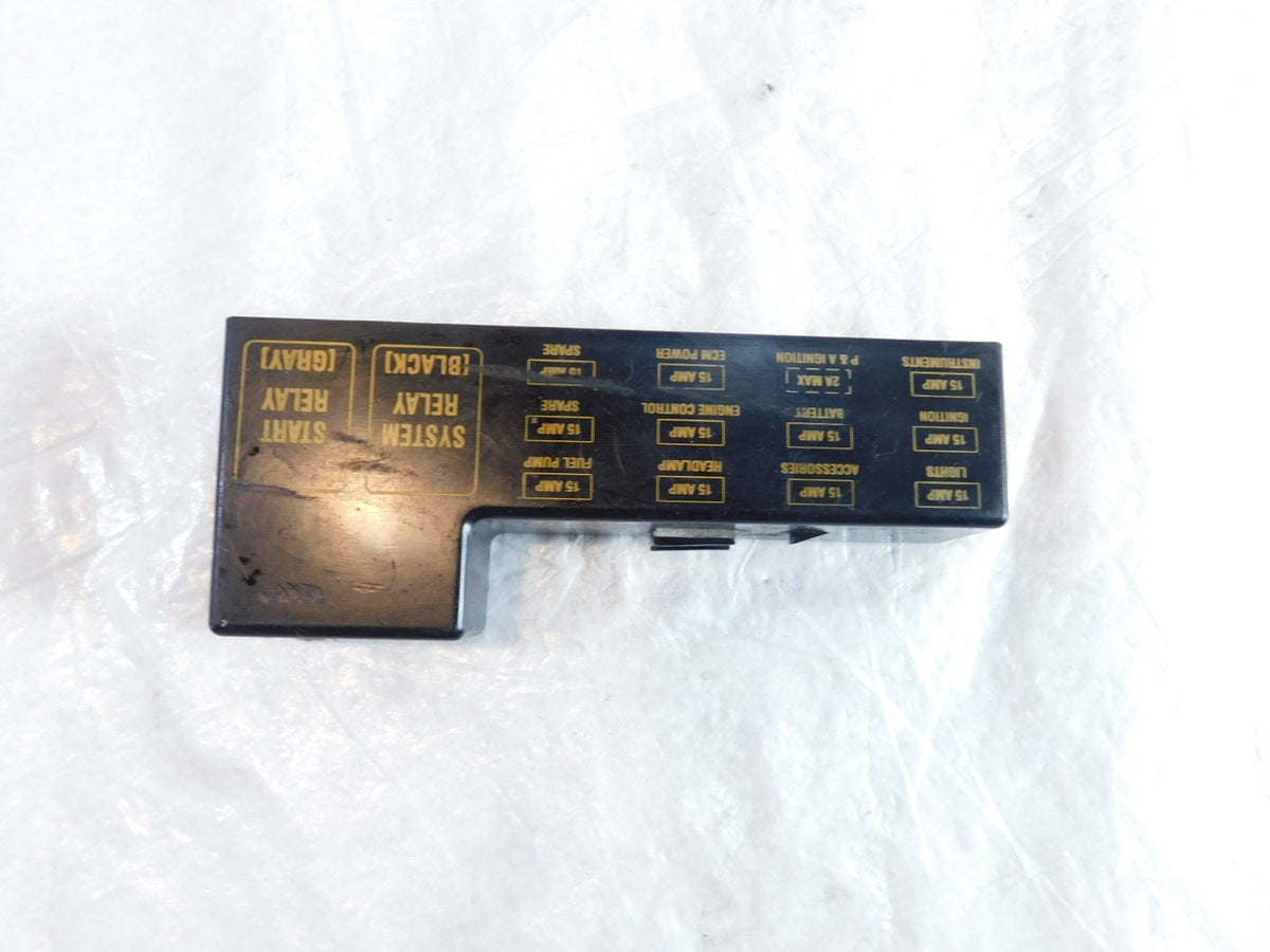 2007 07 Harley Davidson Softail Custom FXSTC Electrical Fuse Box Cover - C3 Cycle