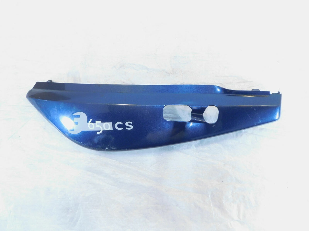 2001-2005 BMW F650CS F650 CS Blue Left Rear Tail Section Side Fairing Cowling - C3 Cycle