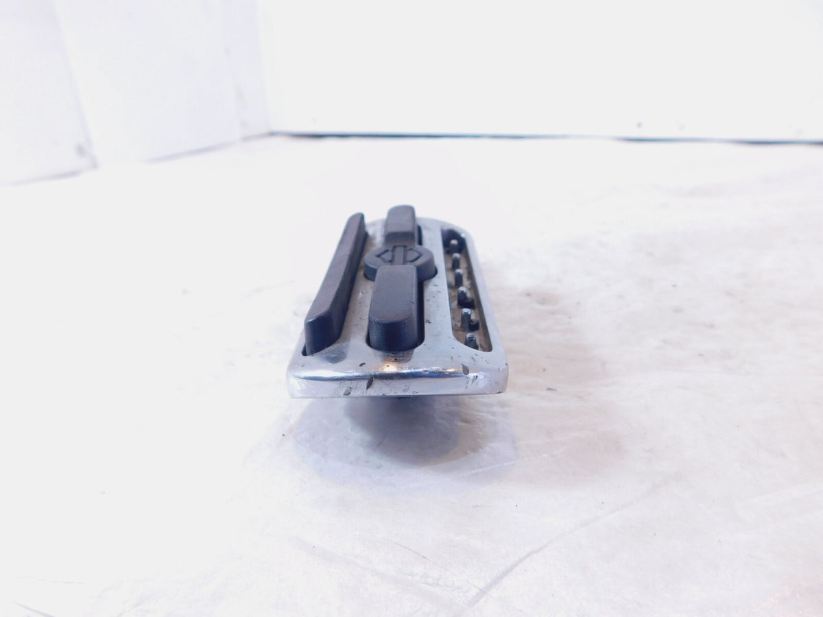 Harley Touring Dyna Sportster & Softail Chrome & RubberRight Footpeg Footrest