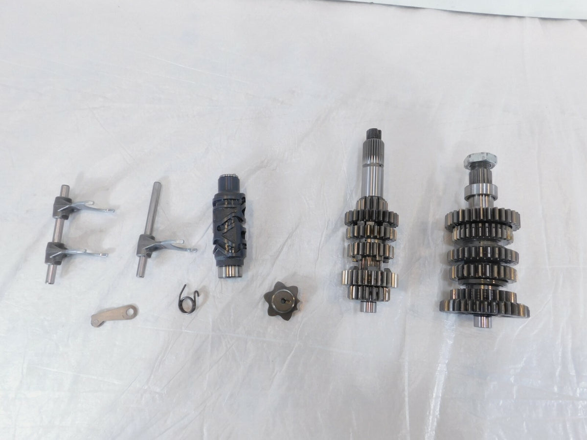 Indian Scout Bobber & 1200 Transmission Gears & Shifter Drum & Fork Assembly - C3 Cycle