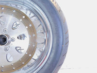 2000 2001 2002 & 2003 Indian Gilroy Scout Chrome Laced Rear Wheel Rim - Bent - C3 Cycle