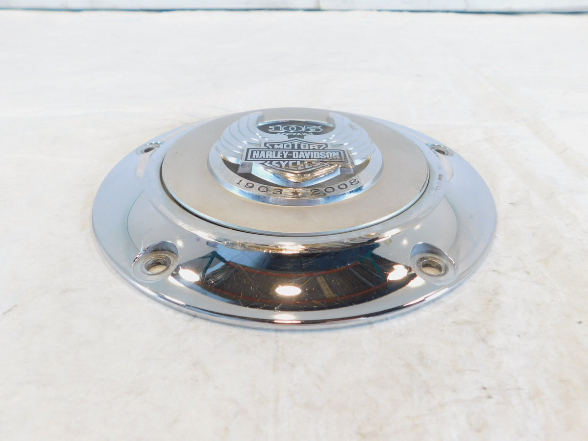 Harley Twin Cam Softail & Dyna 105th Anniversary Left Clutch Derby Engine Cover - C3 Cycle