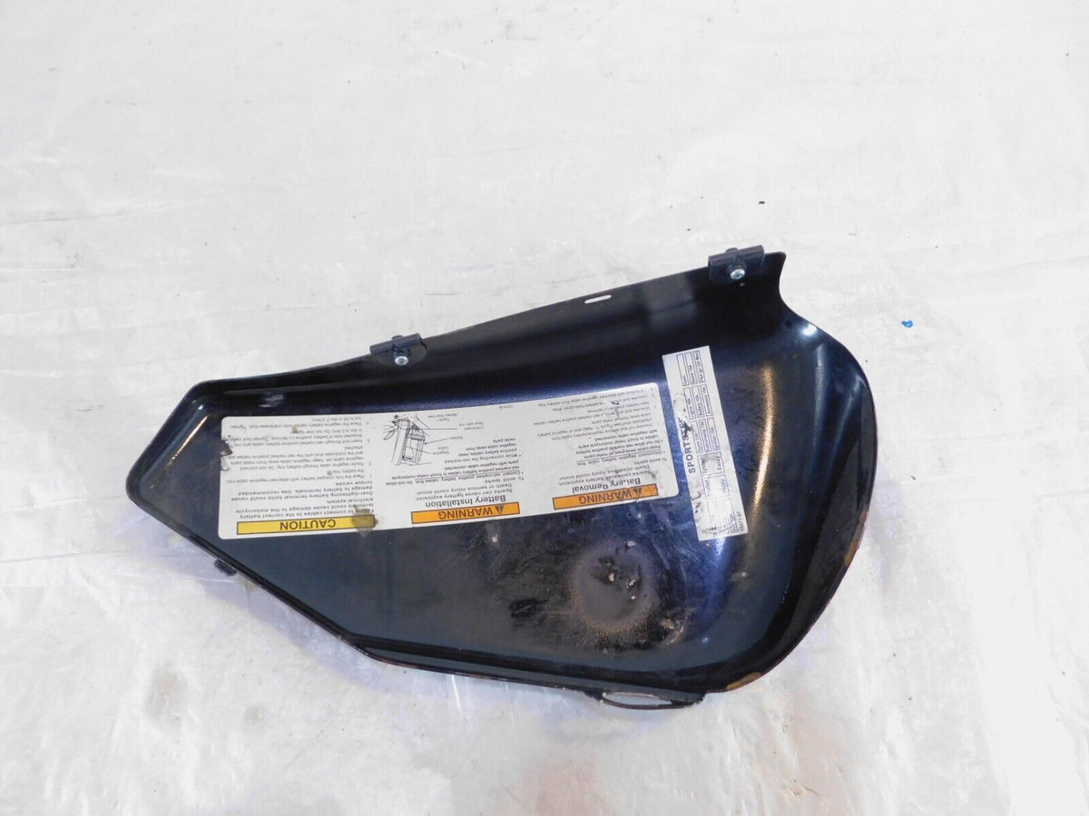 Black Harley Davidson Sportster 883 & 1200 Left Electrical Frame Side Cover Trim - C3 Cycle