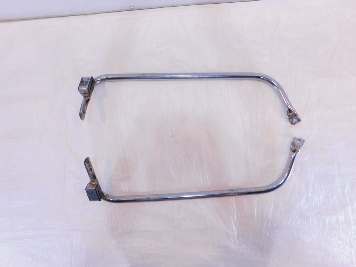 Harley Davidson Road King & Street Glide Left & Right Chrome Saddlebag Bracket - C3 Cycle