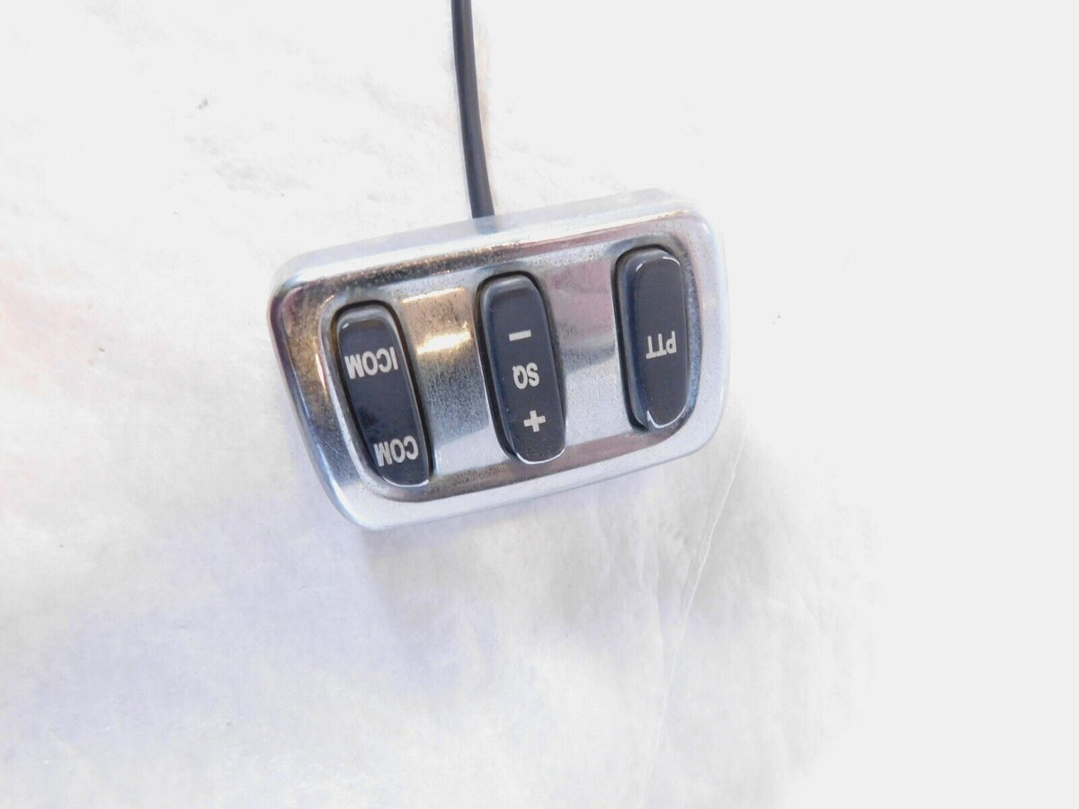 2008 08 Victory Vision Chrome CB Radio Control Handlebar Switch Buttons - C3 Cycle
