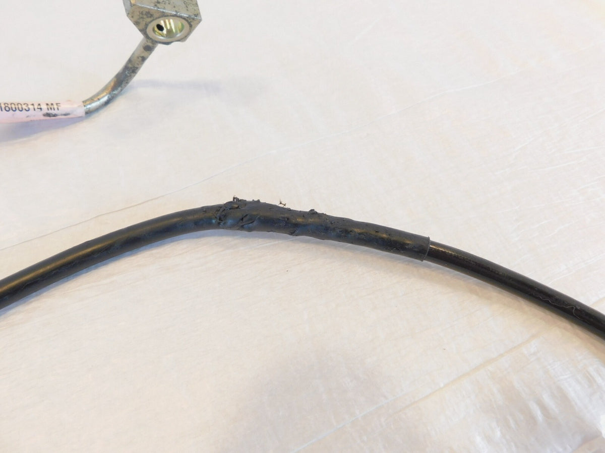 Harley Davidson Road Glide Special Black Front Caliper ABS Brake Line Hose Pipe - C3 Cycle